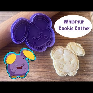 Anime Cookie Cutter, Monster Cookie Cutter and Stamp