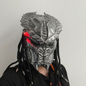 PREDATOR Venom, Bione, Wolf  helmet mask elien with Light ON wearable for Cosplay or Display
