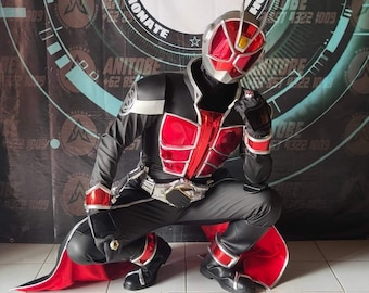手作り仮面ライダーウィザードコスプレ衣装：フルアーマースーツ