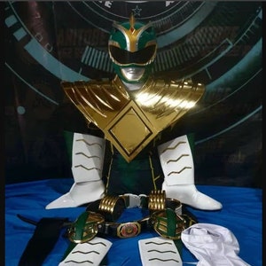 BITS (But In The Sun)  Green Ranger MMPR or Dragon rangers of Super Sentai Jason david franks JDF tommy suits wearable for cosplay