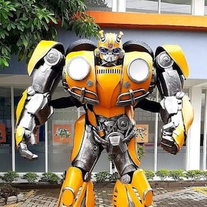 LIGHT On suits Bumble Bee Optimus Prime from Transformers and HulkBuster Iron Man   ALL Robotic cosplay or MASCOT Wearable Costume