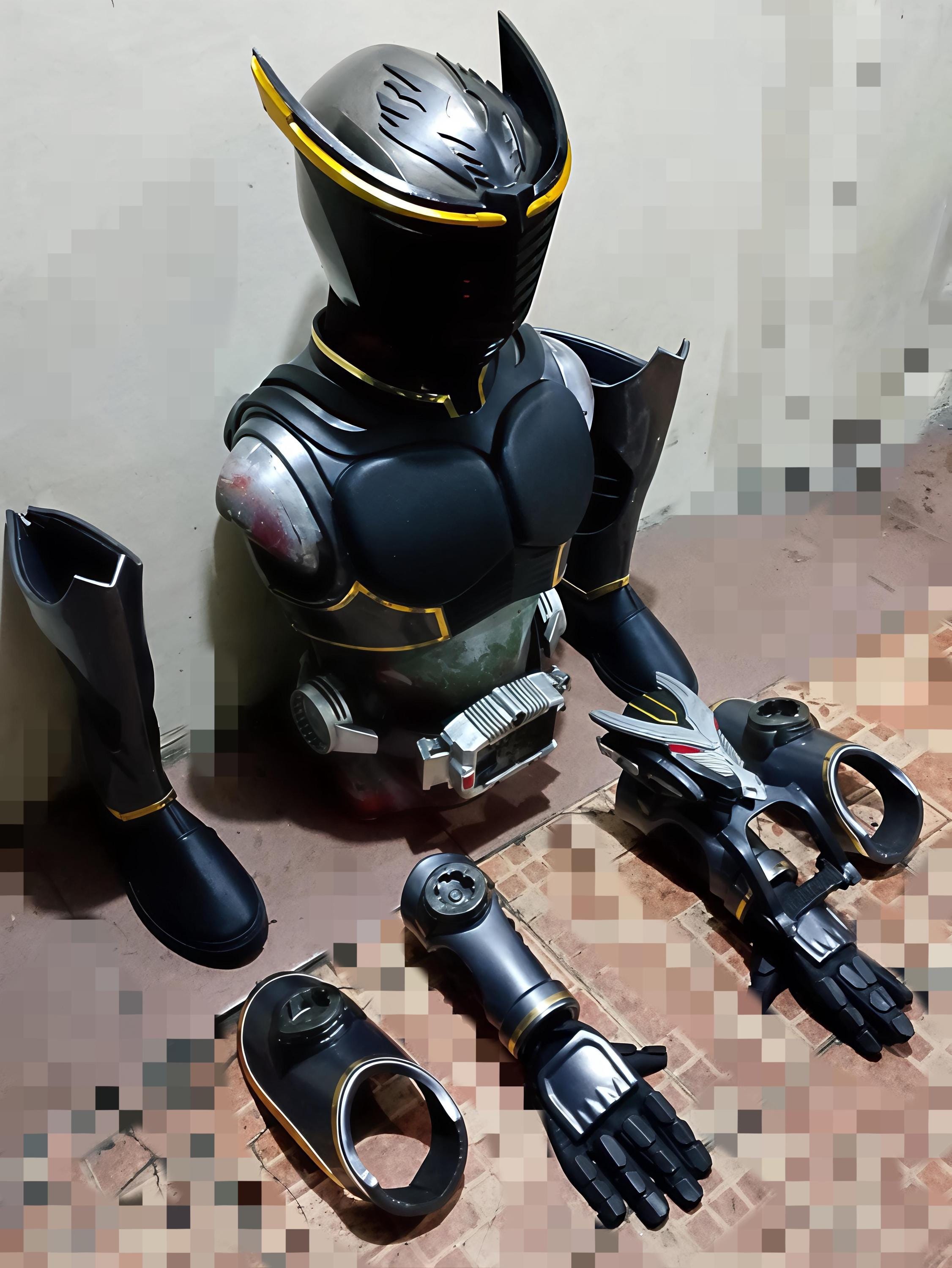 仮面ライダー王蛇 コスプレ用ウェアラブルコスチューム（RYUKIシリーズ