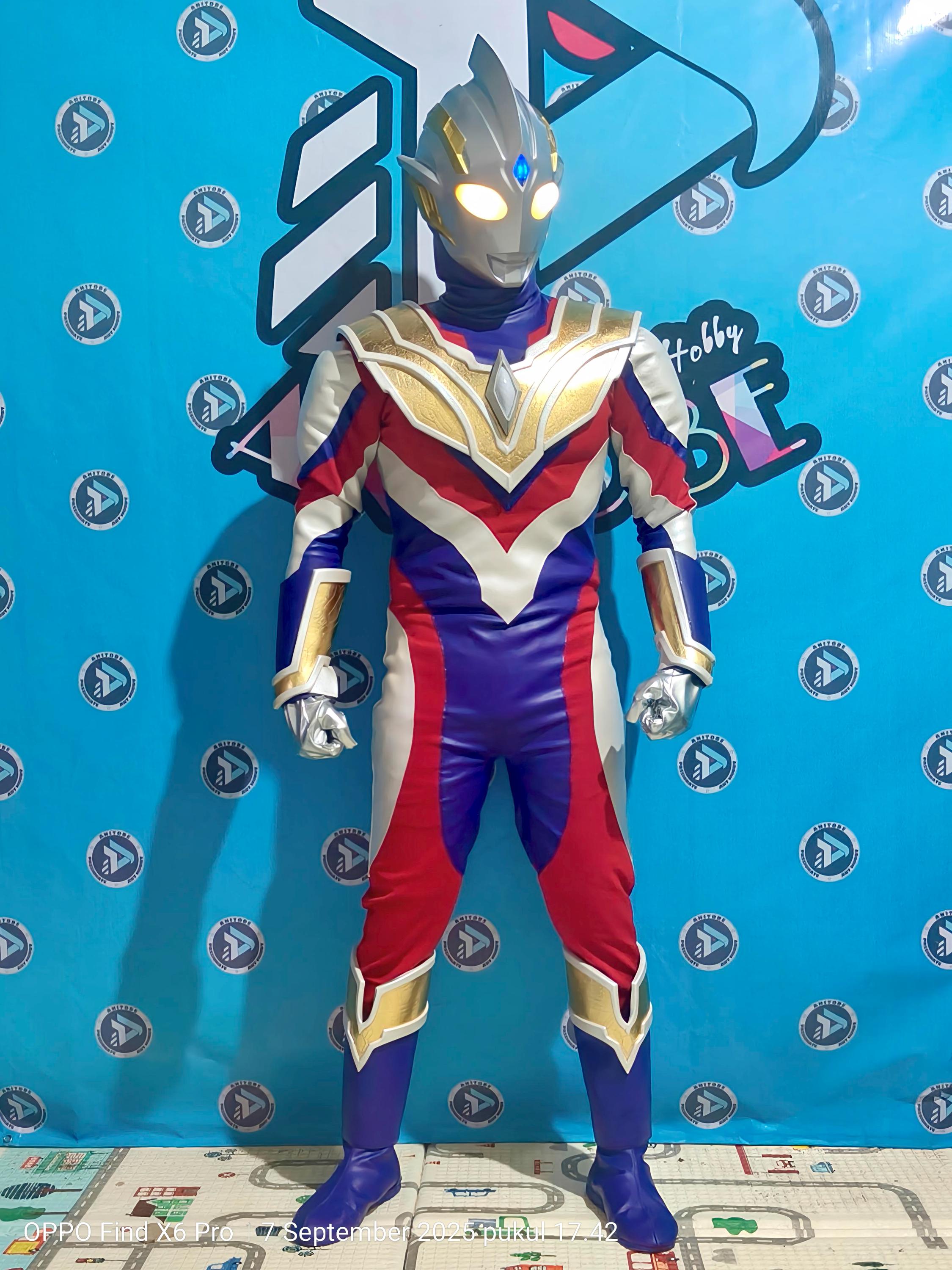 ウルトラマンティガ　コスチューム　アトラク 特撮 ウルトラマンティガ＆トリガーのコスプレ用コスチューム - Etsy 日本
