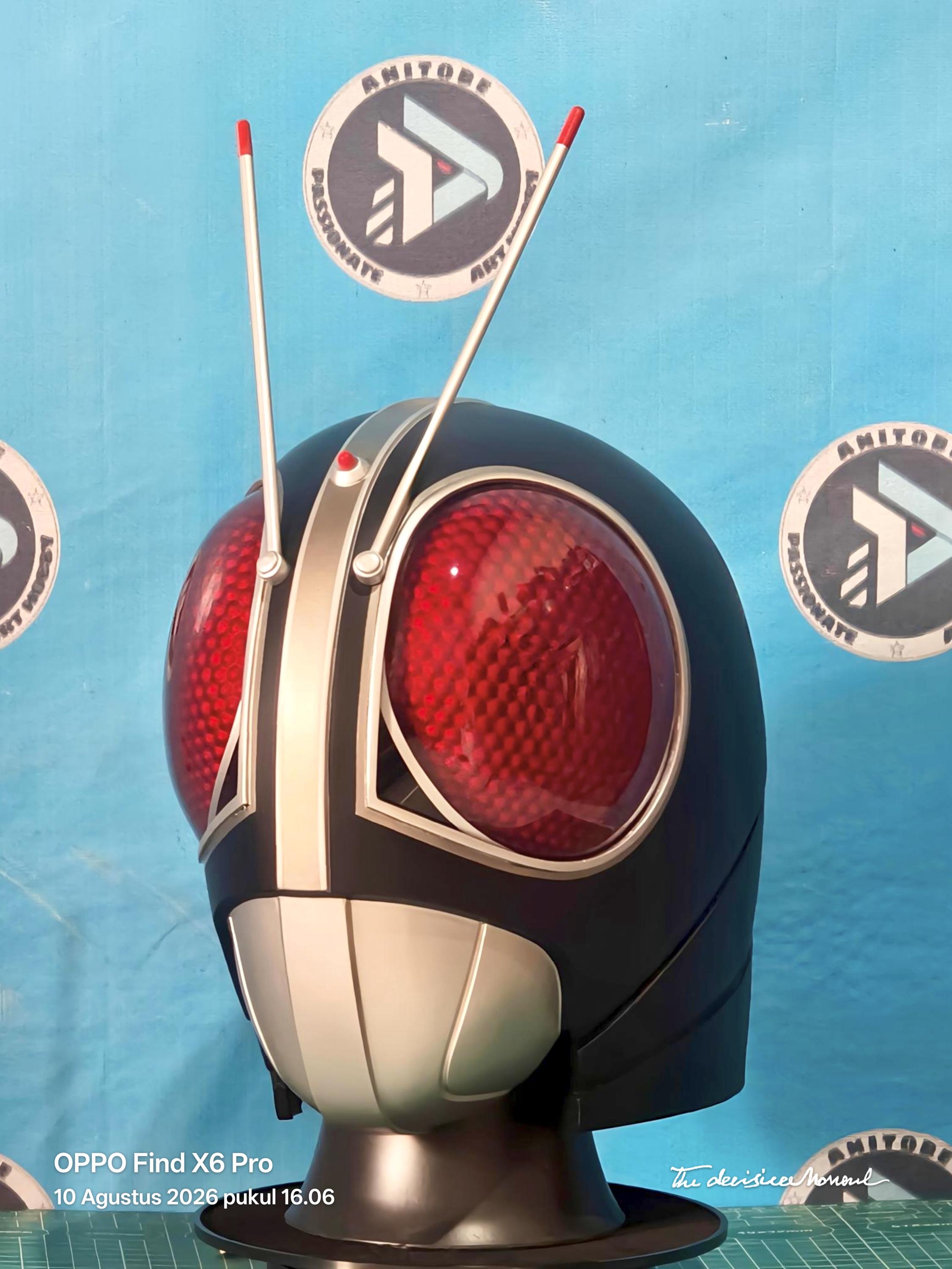 手作りコスプレヘルメット：特撮、仮面ライダー、メタルヒーロー