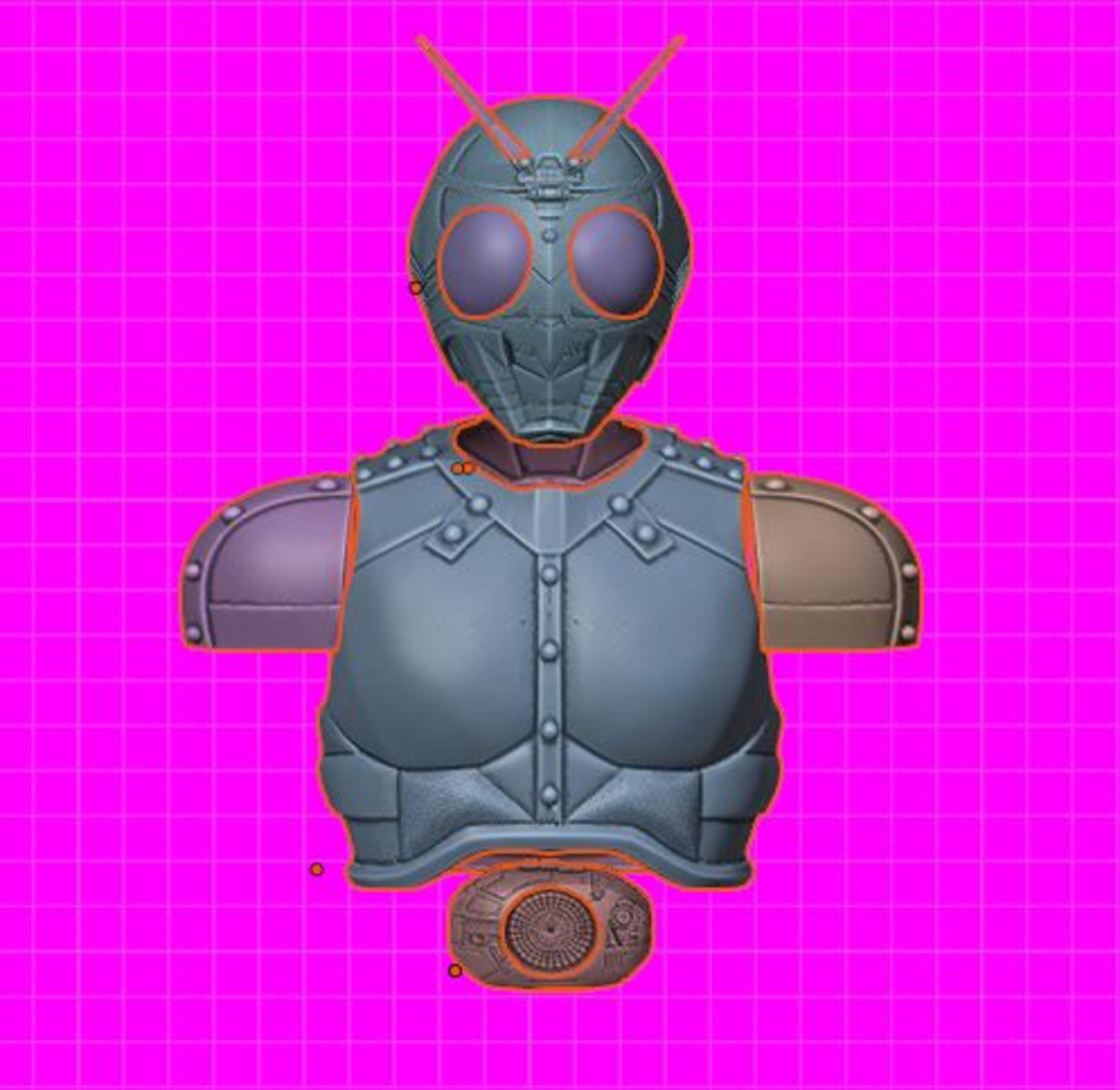 仮面ライダー響鬼 3Dプリント 等身大 ヘルメット 着用可能 仮面ライダー響鬼 3Dプリント 等身大 ヘルメット 着用可能 特撮