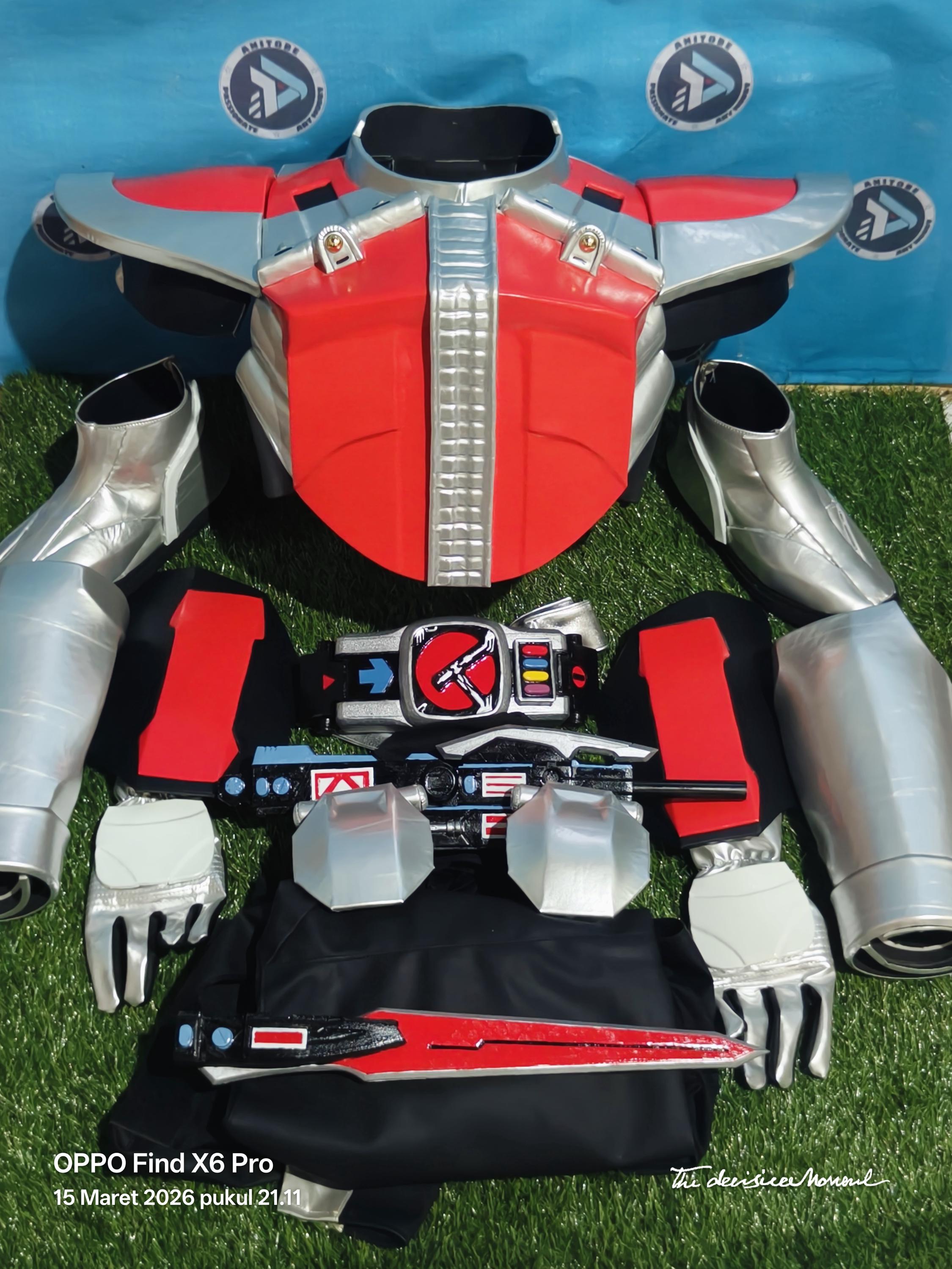 手作り仮面ライダーコスプレ衣装：電王 - Etsy 日本
