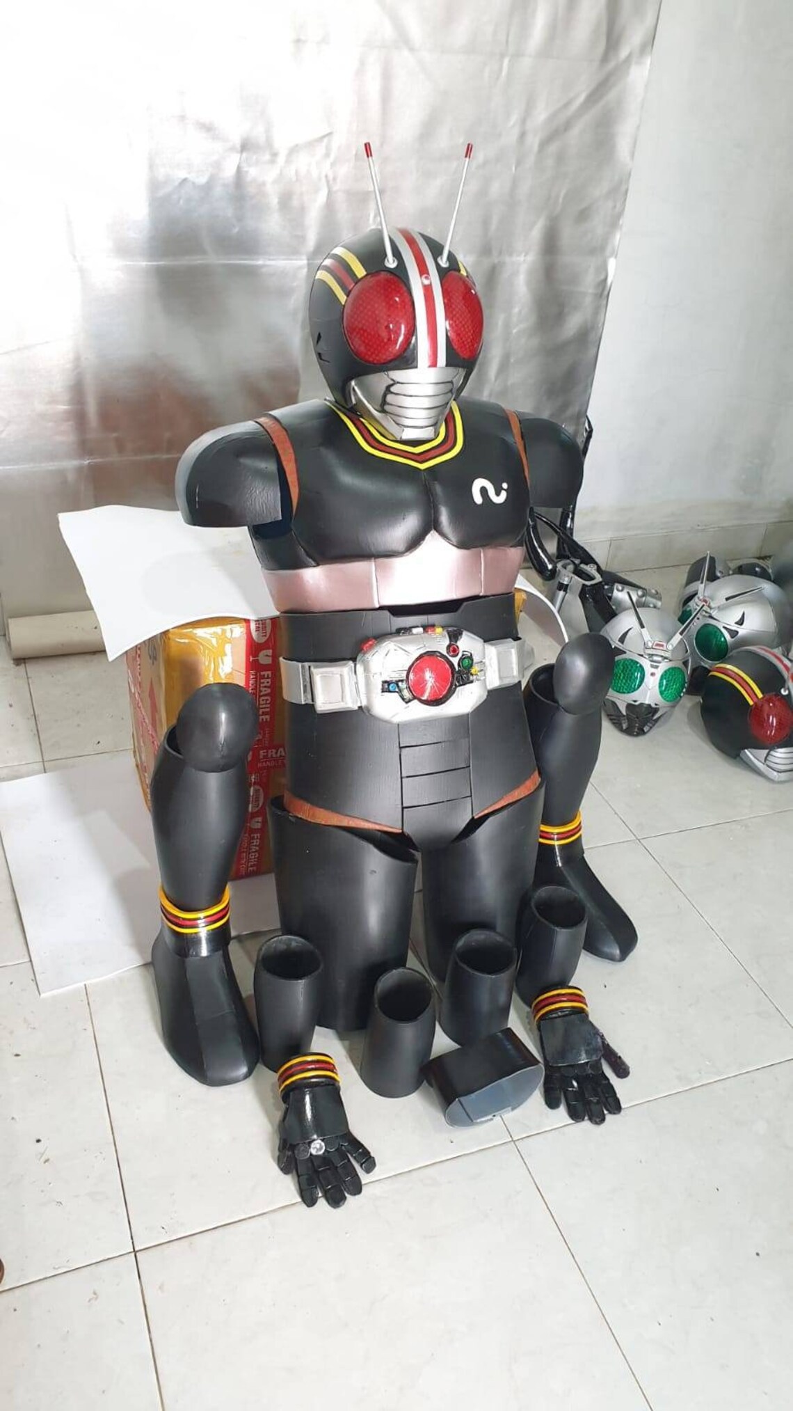 Kamen Rider Black Costume for Cosplay Wearable - Etsy