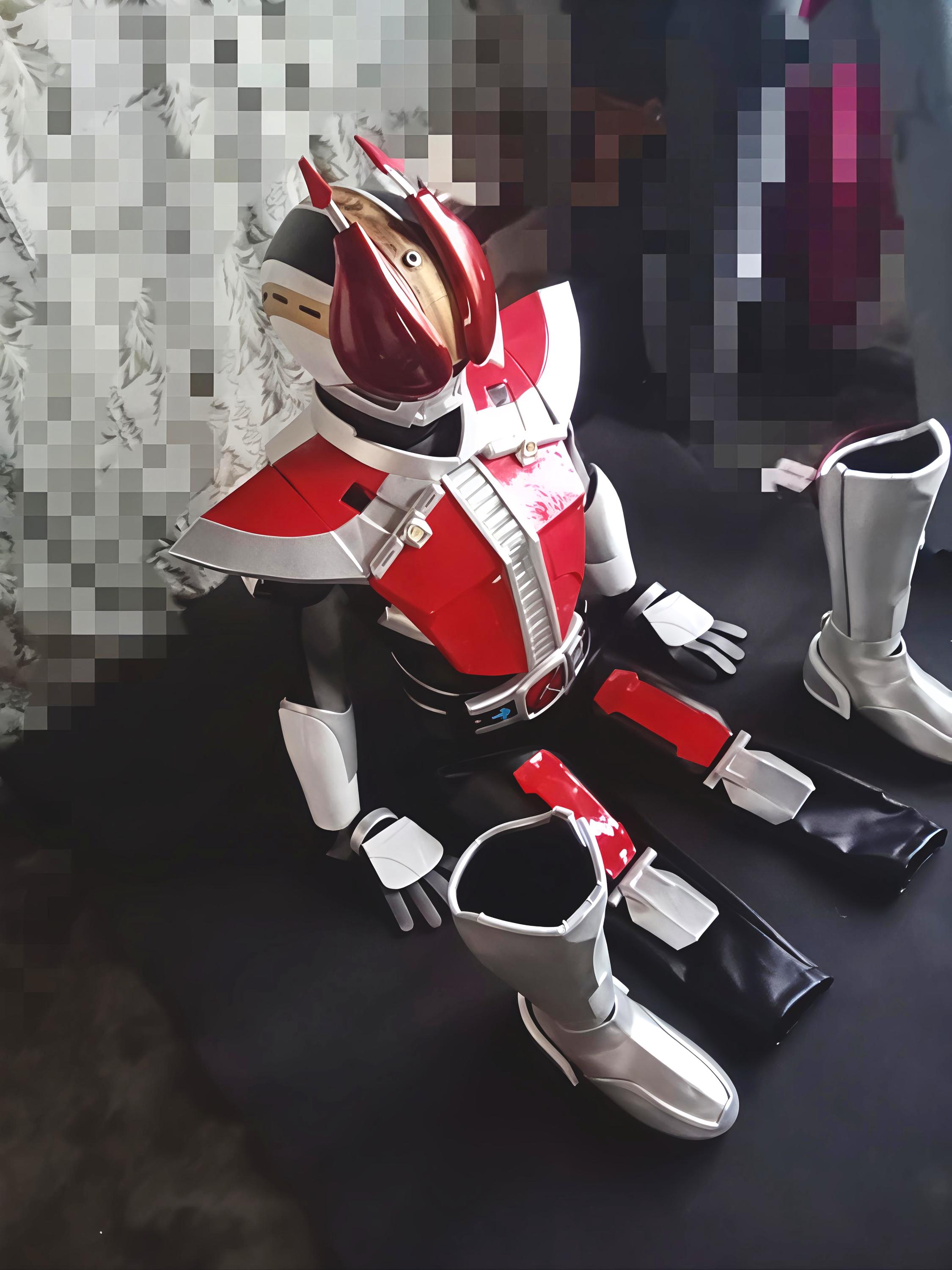 手作り仮面ライダーコスプレ衣装：電王 - Etsy 日本