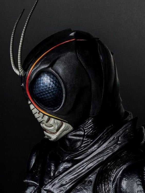 ブラックサン 2023 仮面ライダーヘルメット 3Dファイル（印刷用、stl