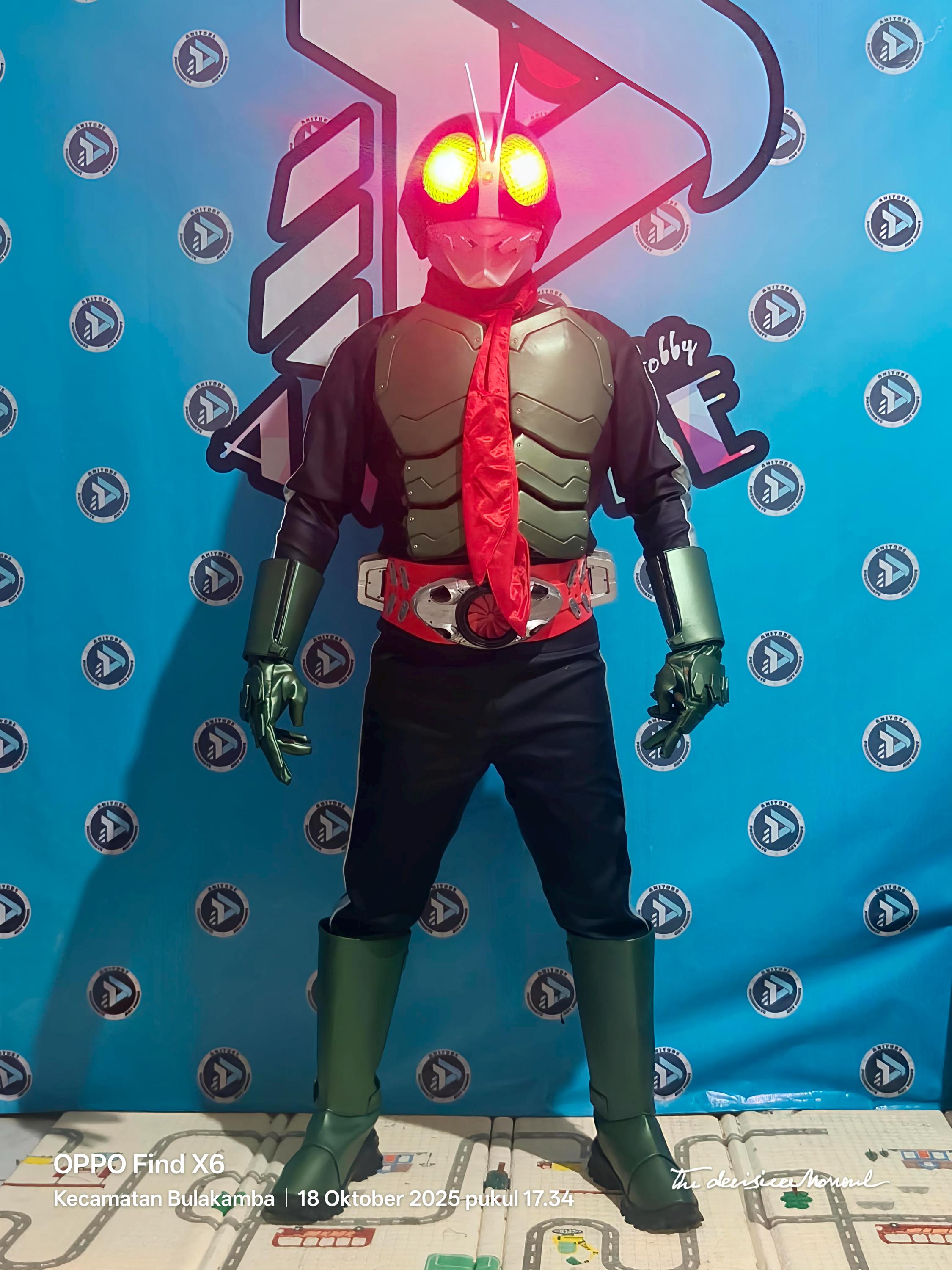 SHIN 2023 一号二号 仮面ライダー劇場版 LIGHT ON 着用可能な