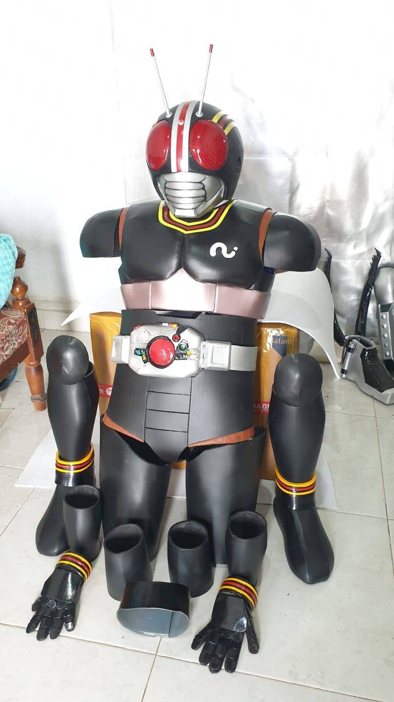 Kamen Rider Black Costume for Cosplay Wearable - Etsy