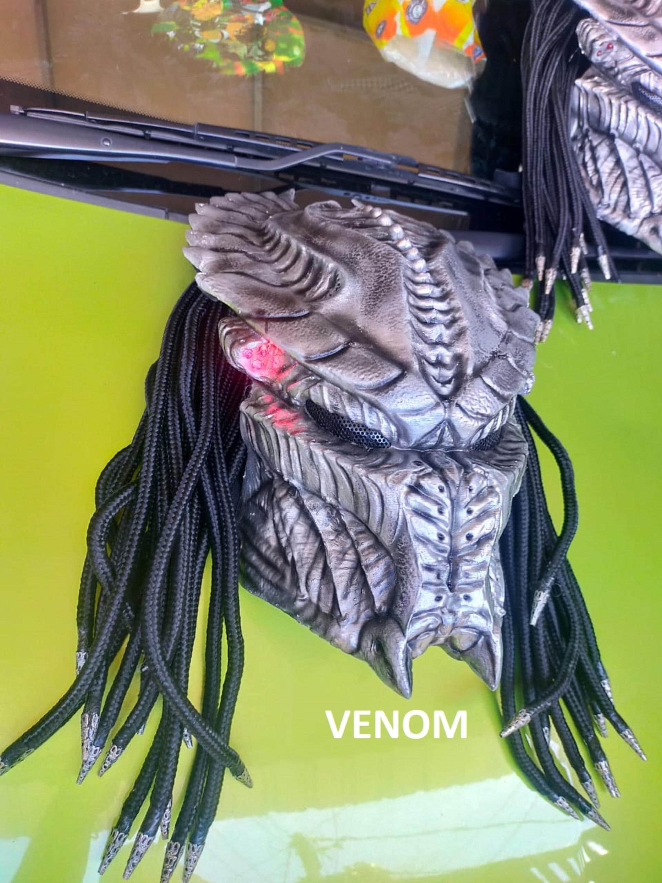 Handmade Predator Cosplay Helmet: Wearable Alien Mask With Light - Etsy