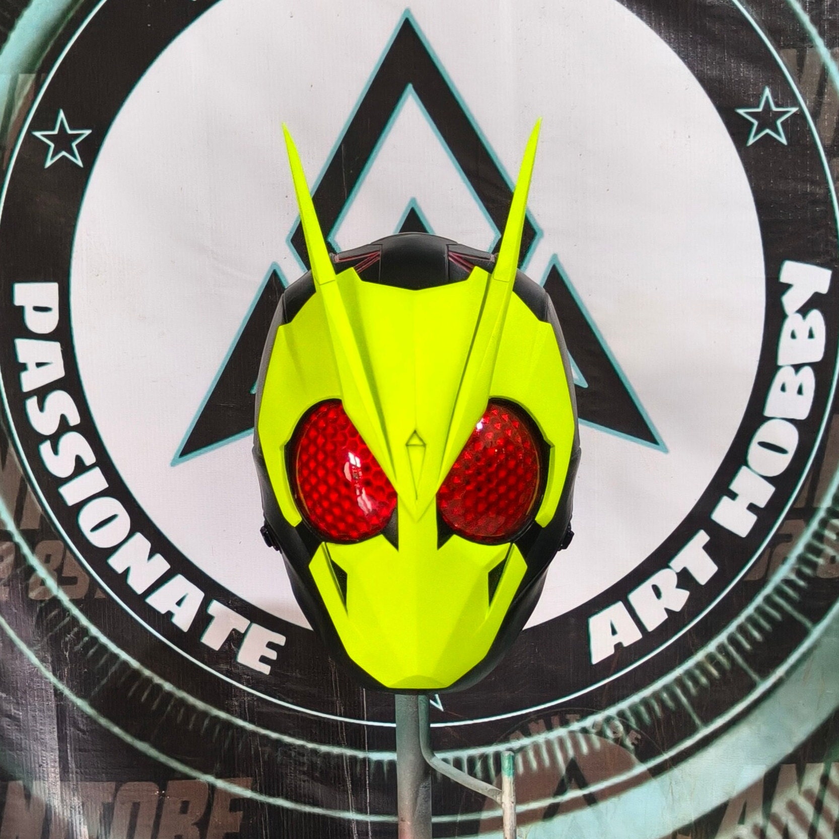 ZERO 1 仮面ライダーコスプレ用ヘルメット - Etsy 日本