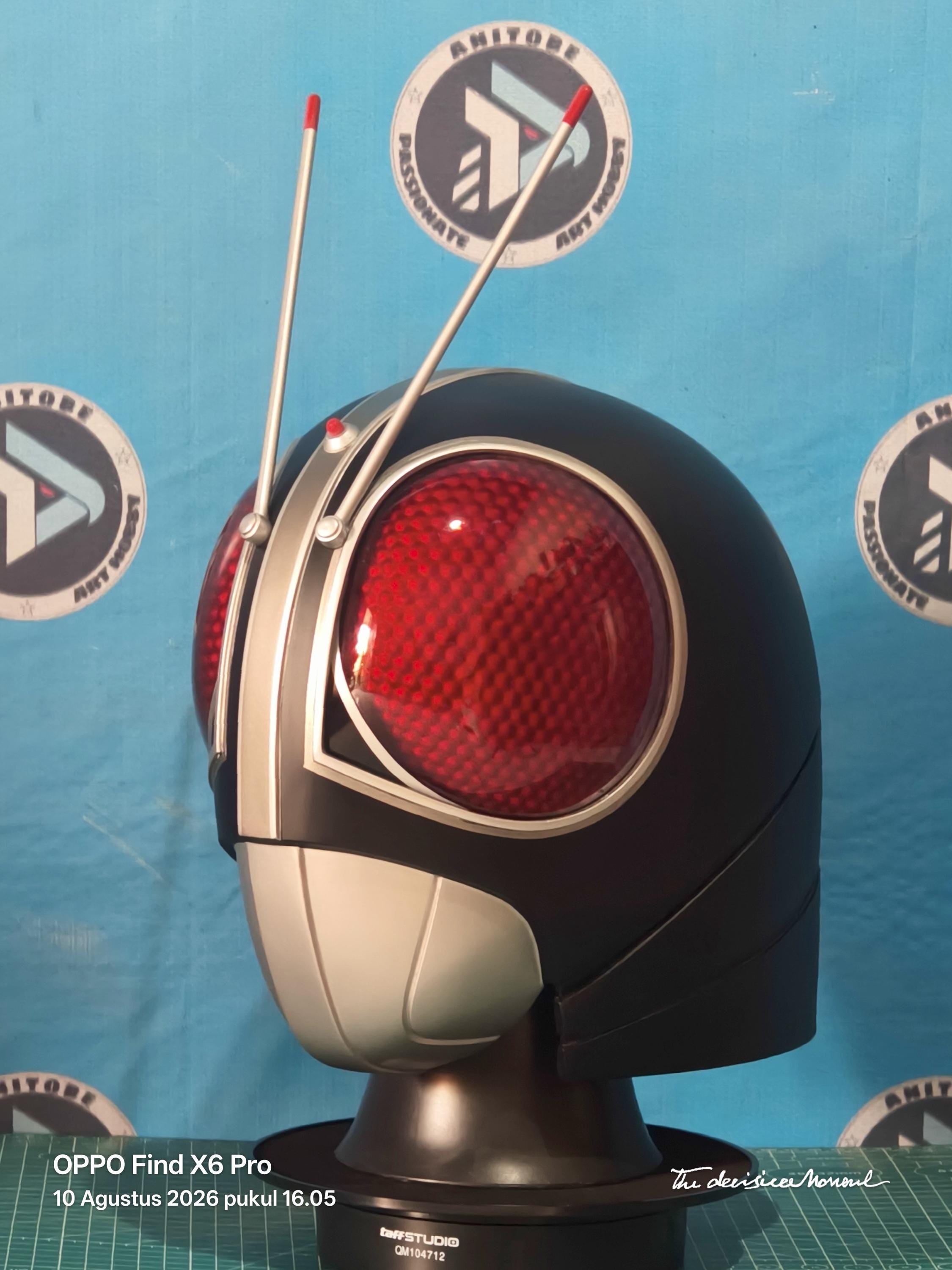 手作りコスプレヘルメット：特撮、仮面ライダー、メタルヒーロー