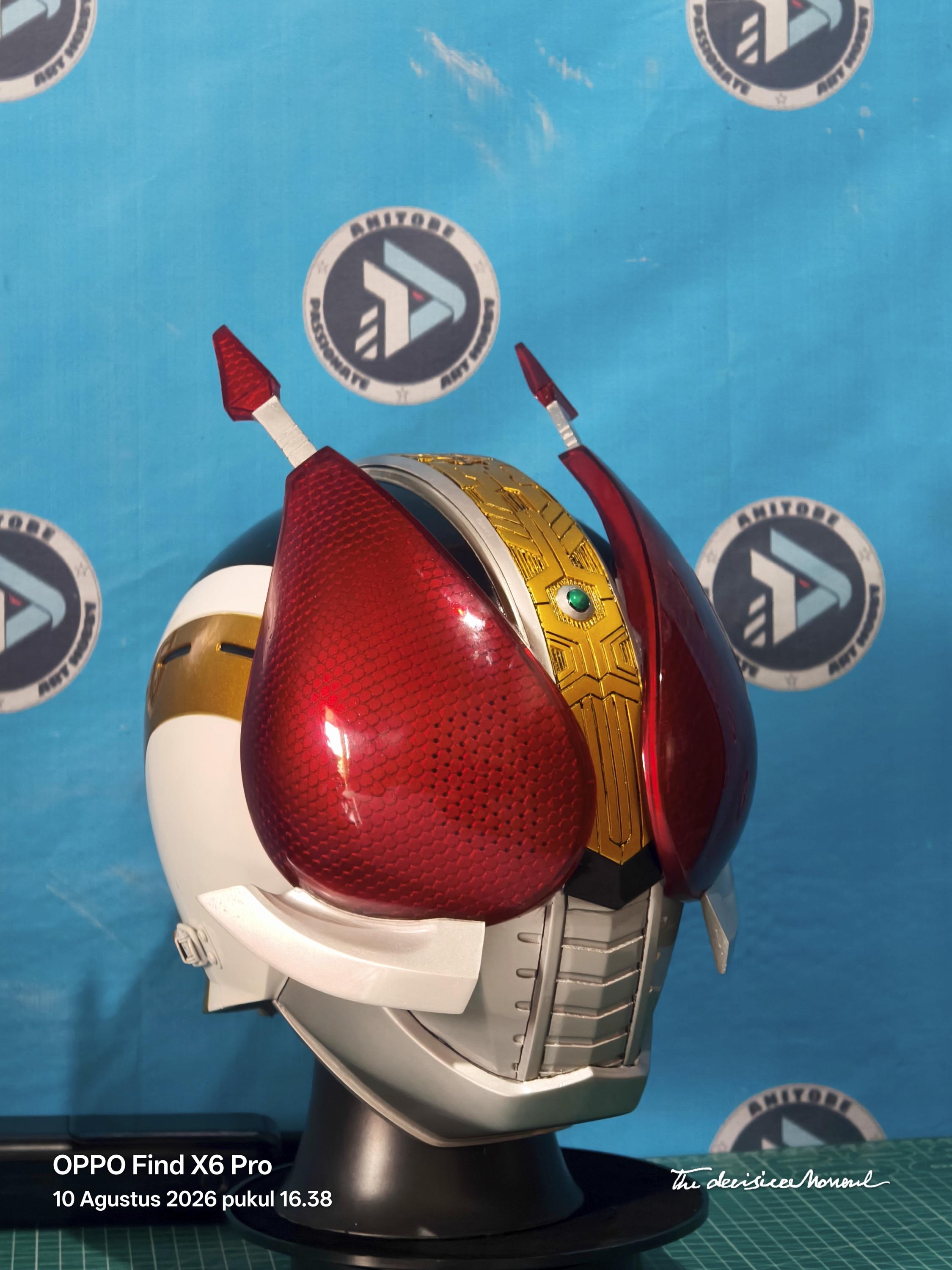 手作りコスプレヘルメット：特撮、仮面ライダー、メタルヒーロー