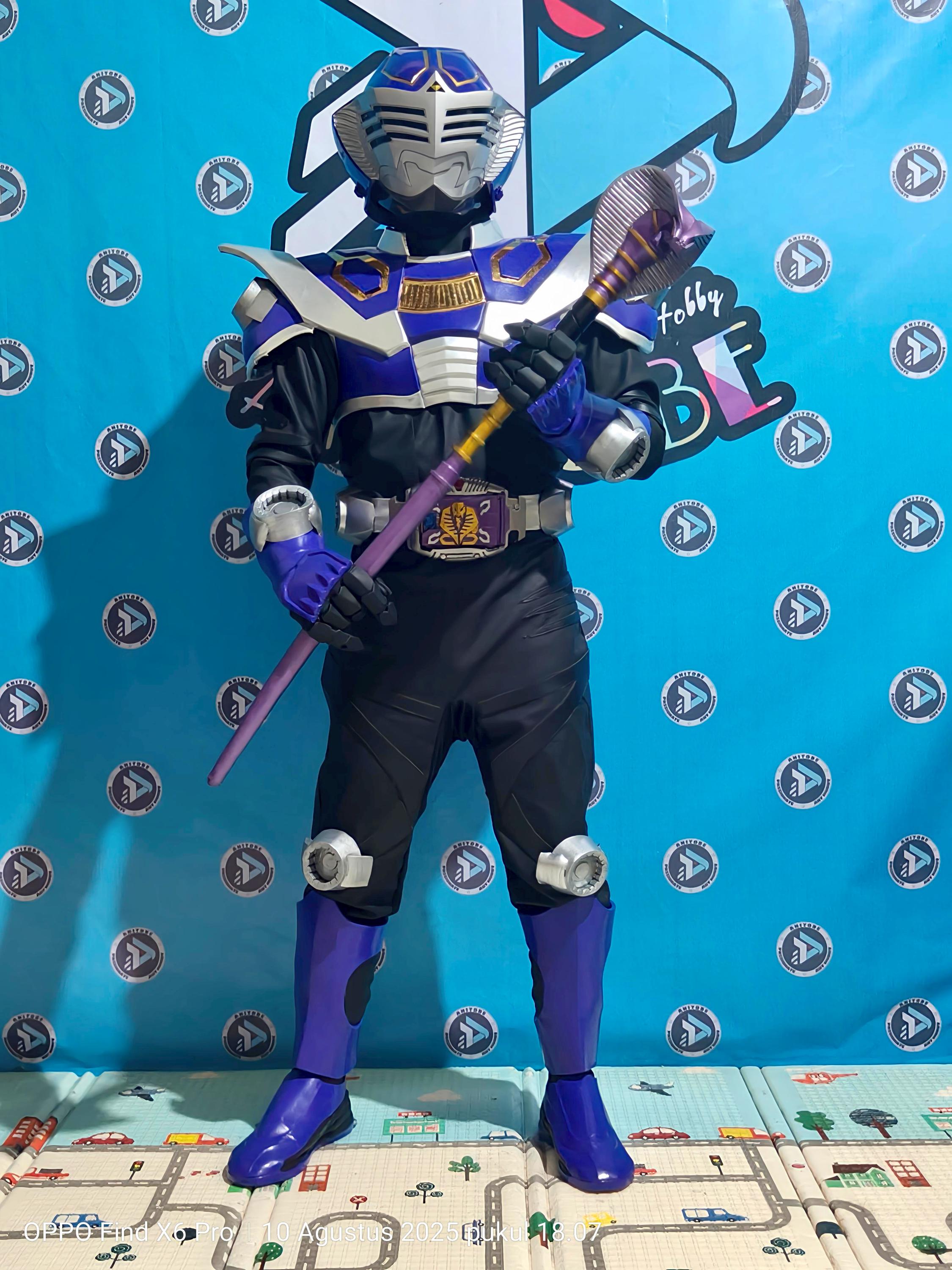 仮面ライダー王蛇 コスプレ用ウェアラブルコスチューム（RYUKIシリーズ