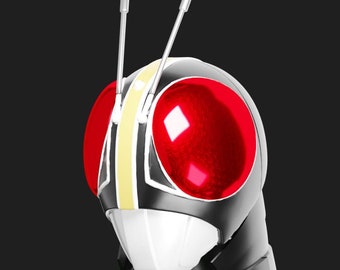 Black RX helmet file print for Cosplay Kamen Rider