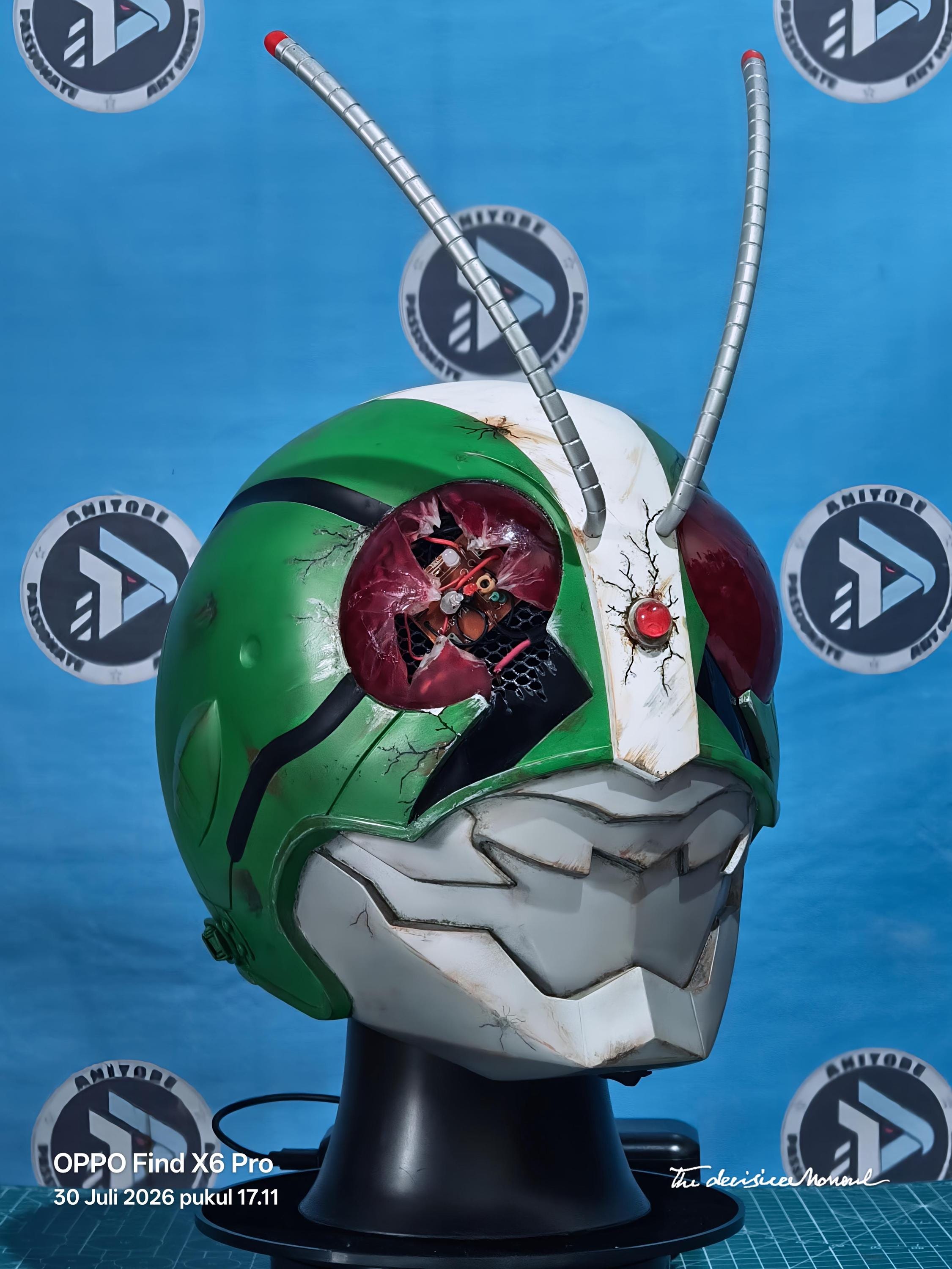 ICHIGO NIGO Kamen Rider the Next/first Wearable Cosplay Helmet - Etsy