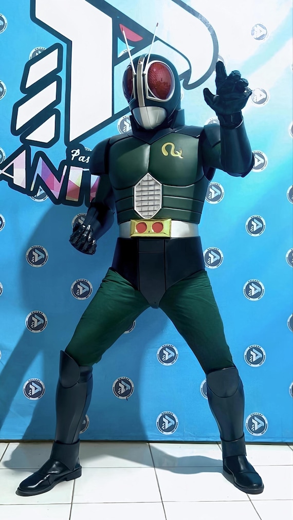 BLACK RX 仮面ライダー フルスーツ コスプレ用 着用可能スーツ 特撮
