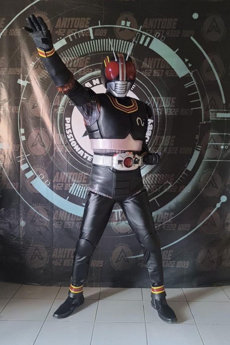 Knight Rider Cosume Kamen Rider Black Costume for Cosplay Wearable - Etsy