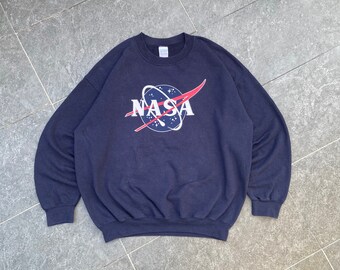 Pull ras du cou avec logo Nasa OG vintage des années 90