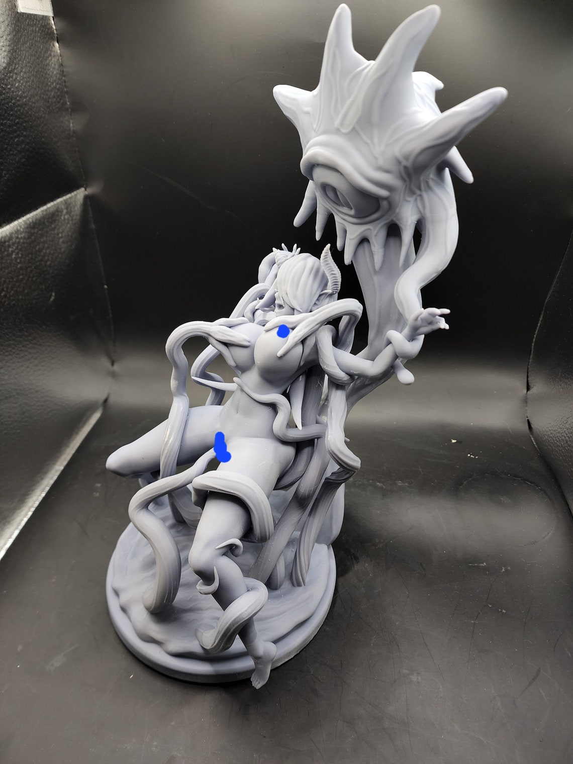 1/6 Scale Tentacle Monster Bondage Figure Sculpture Hentai Etsy