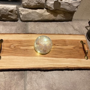 21X9X3/4 Live Edge Charcuterie Board,  PEGGY Ash Live Edge Charcuterie Board, Charcuterie Board Live Edge, Unique Cheese Board