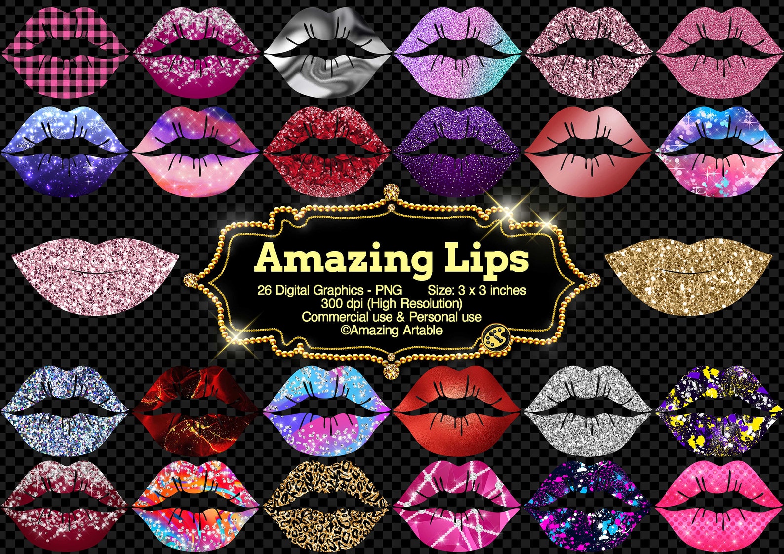 Amazing Lips Clipart Luxury Lip Clipart Kiss Lip Overlay Glitter Lip