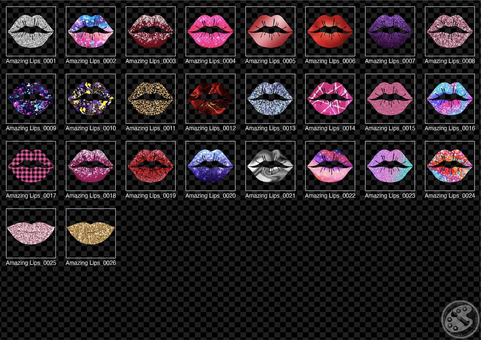 Amazing Lips Clipart Luxury Lip Clipart Kiss Lip Overlay Glitter Lip