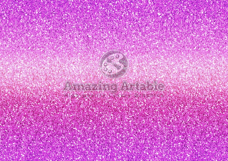 Pink & Purple Ombre Digital Paper: seamless pink glitter gradient background luxury shimmer pink and purple digital paper red pink ombre image 5