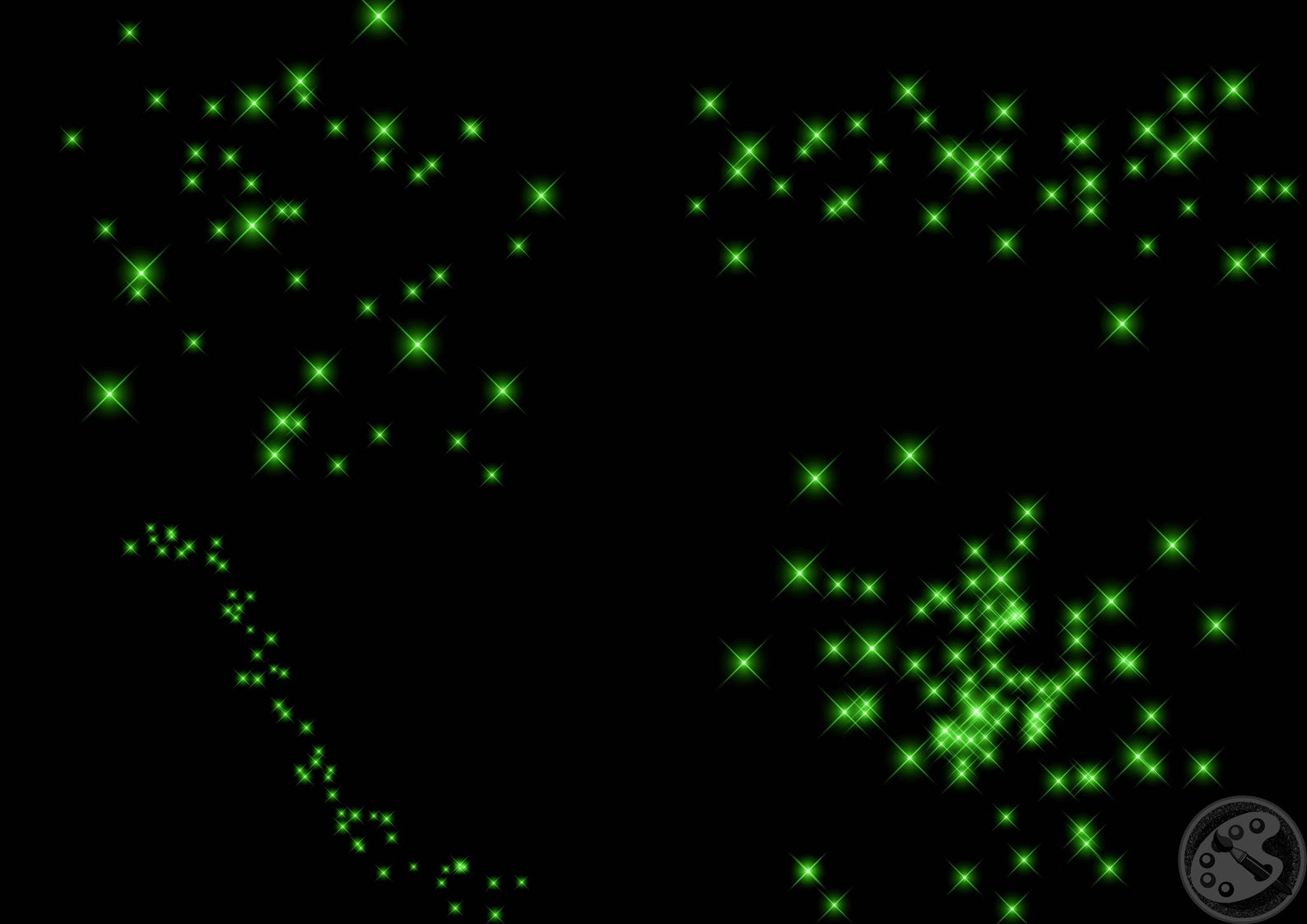 Neon Green Light Overlays: Christmas Green Light Overlay String Light ...