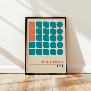 Bauhaus Poster, Bauhaus Druck, Bauhaus Kunstdruck, Bauhaus Ausstellungsplakat, Schiff Weltweit aus UK,US,Aus,EU :)