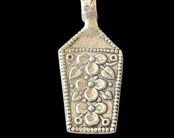 Handmade Amulet charm Silver Pendant