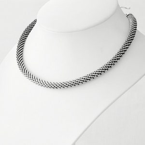 Stunning Handmade Sterling Silver .925 Necklace