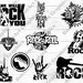 30 Rock N Roll Svg Bundle, Rock Music Svg, Svg File for Cricut, Cut ...