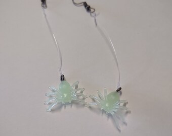 Hand Crafted Spider Earrings - Halloween Earrings