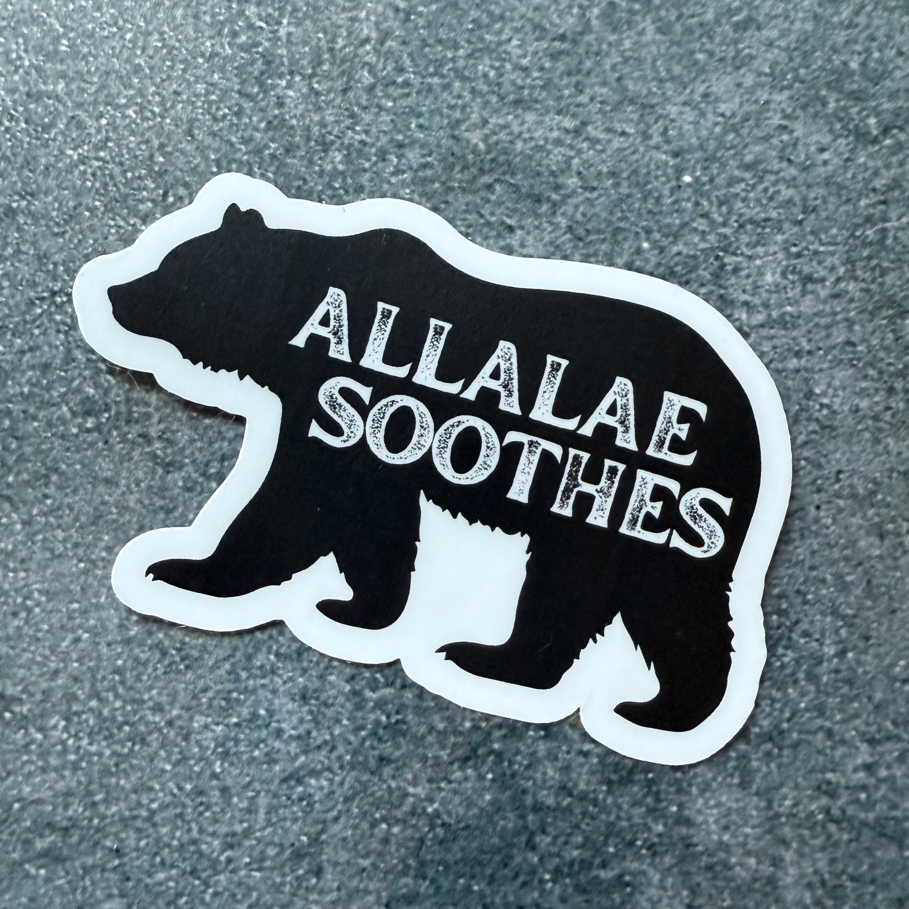 A Psalm For the Wild Built // Monk & Robot -- Allalae Soothes -- Matte vinyl waterproof sticker