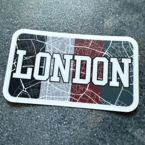 Shades of Magic // Threads of Power -- The Four Londons -- Matte vinyl waterproof sticker