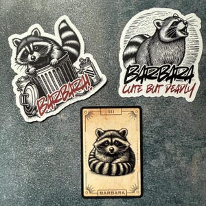 Ruinous Love Trilogy // Scythe & Sparrow -- BARBARA -- Matte vinyl waterproof stickers