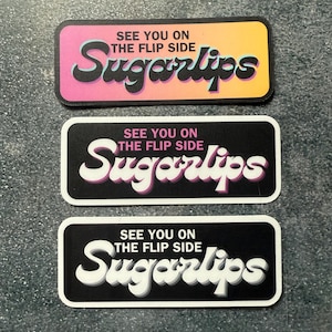 The Locked Tomb // Gideon the Ninth -- See you on the flip side, Sugarlips-- Matte vinyl waterproof sticker