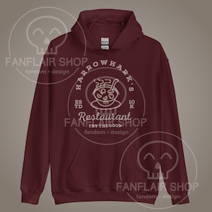 The Locked Tomb // Harrow the Ninth -- Harrowhark&#39;s Restaurant -- Sweat à capuche unisexe