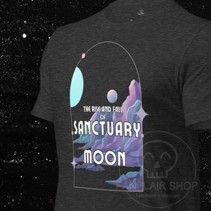 All Systems Red // The Murderbot Diaries -- The Rise & Fall of Sanctuary Moon -- Unisex t-shirt