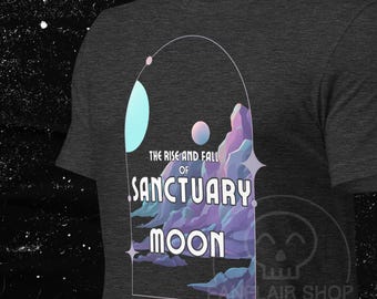 All Systems Red // The Murderbot Diaries -- The Rise & Fall of Sanctuary Moon -- Unisex t-shirt