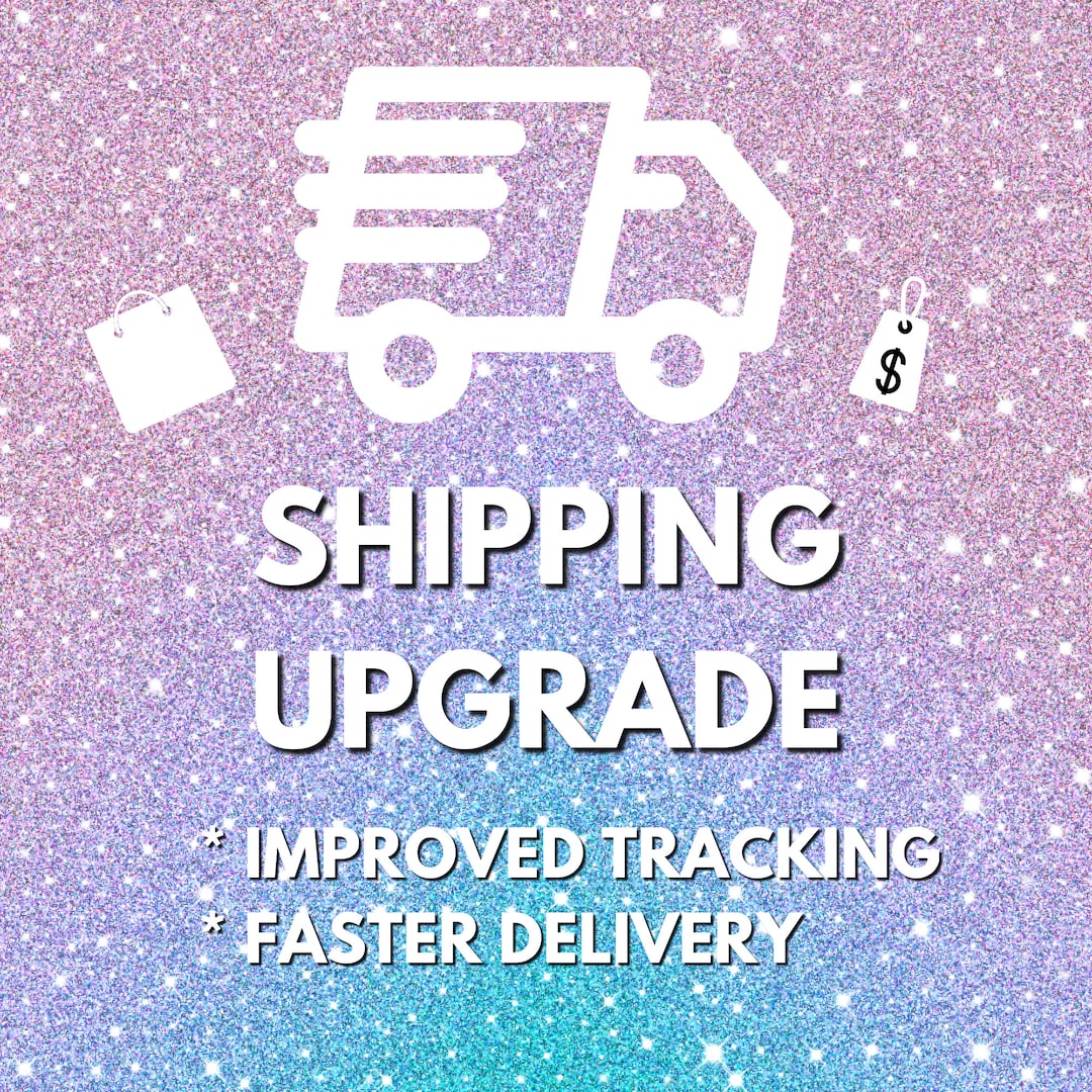 SHIPPING UPGRADE for Stickers/decals - Etsy