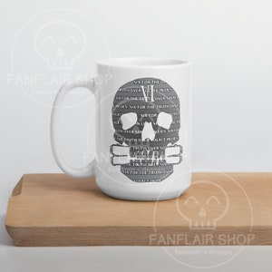 La tombe verrouillée // Gideon/Harrow/Nona le Neuvième -- poème de la 6e maison -- Mug à café de 11 oz OU 15 oz, passe au lave-vaisselle et au micro-ondes
