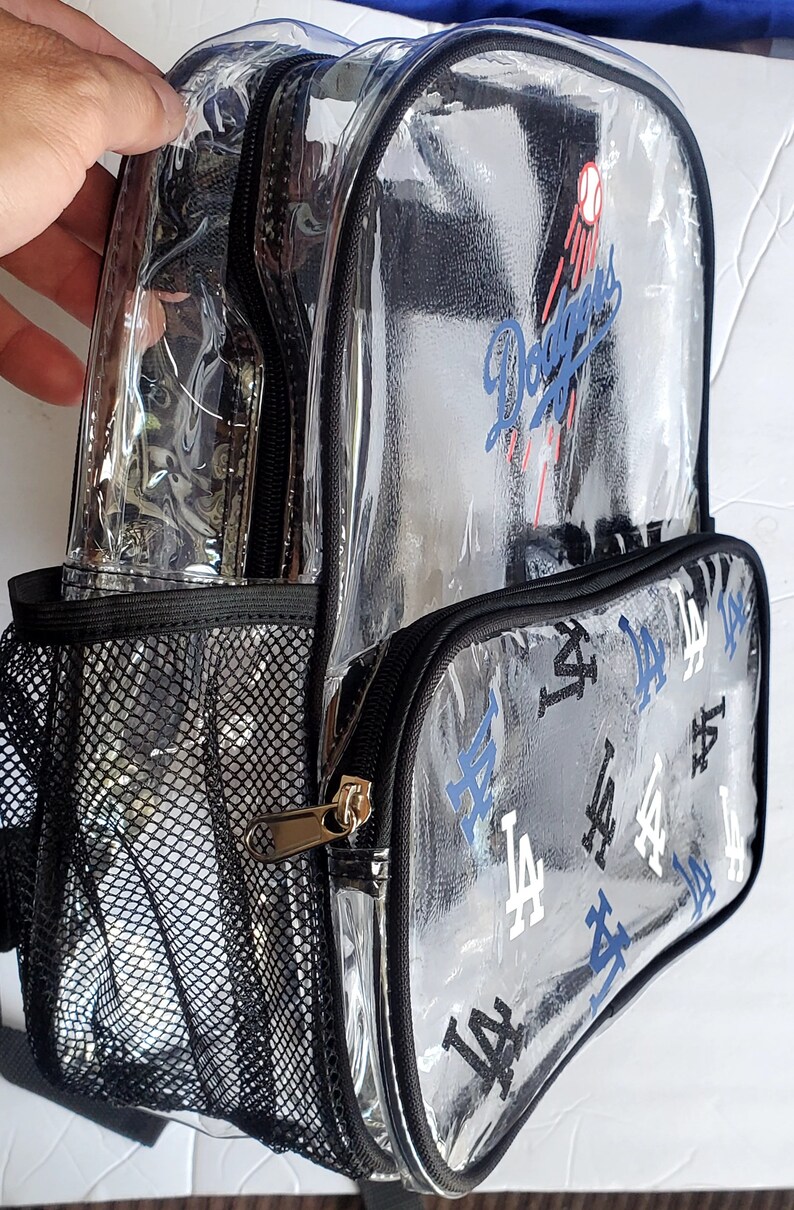 Stadium Size Clear Dodger Bags Etsy