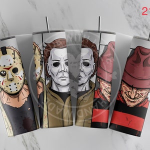 Part 3: Horror Movie Edition 20oz Skinny Tumbler #21-30