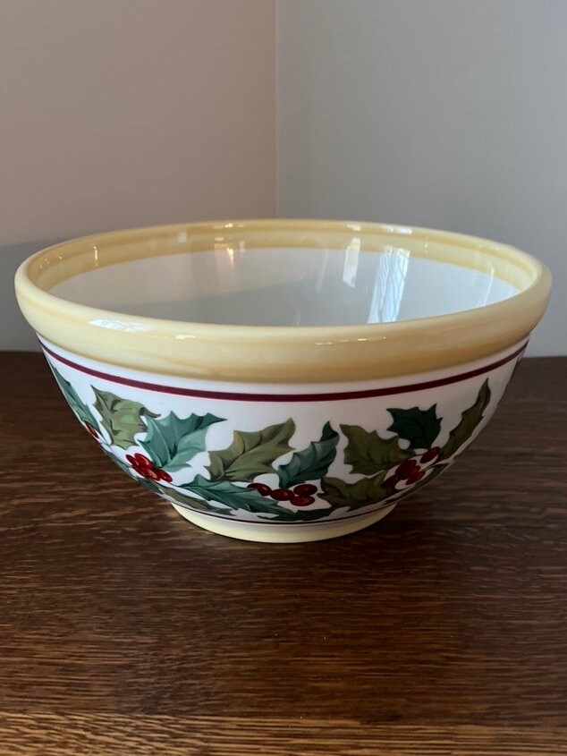 Longaberger Holly Pottery - Etsy
