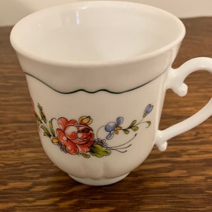 Vintage Arcopal Tea Cup with Floral Design
