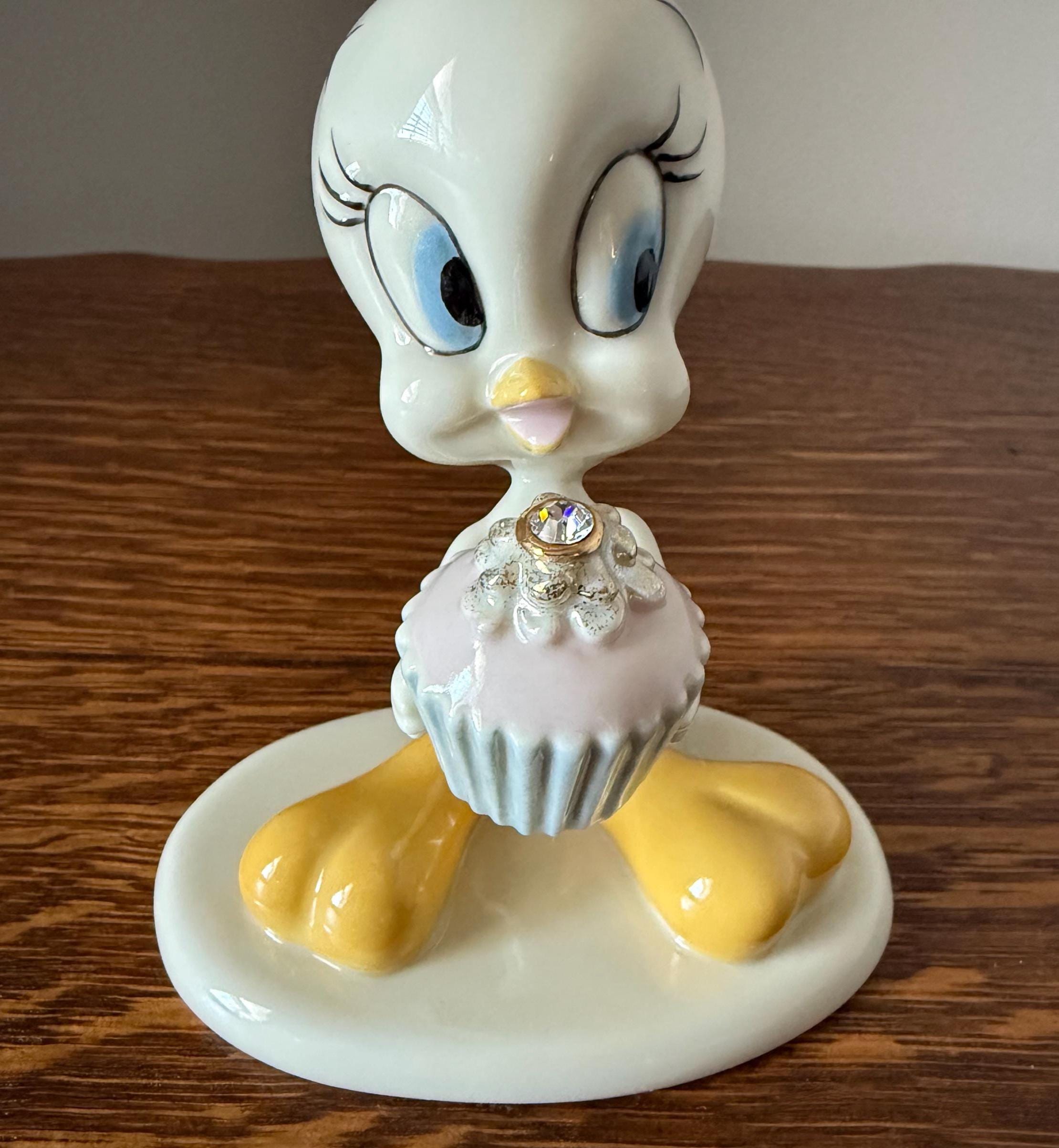 Roen × Tweety スワロ ビッグサイズ フィギュア Lenox Tweety Bird April Birthstone Figurine Present From Tweety